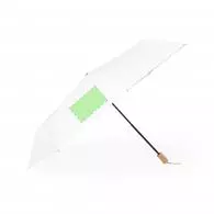 En un panel del paraguas